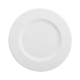 Avet Rim Plato Llano 24.5 cm (6 Unidades) Vajilla Resistente Apta Lavavajillas Microondas Congelador